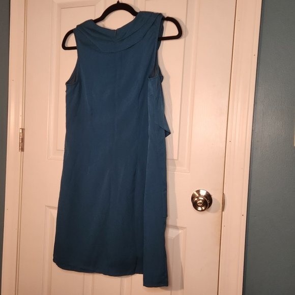 Tulle Anthropologie Turquoise Tiered Shift Dress - Picture 2 of 5